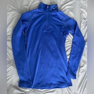 NIKE PRO COMBAT Women's Dri Fit 1/4 Zip Pullover Jacket Therma-Fit - XS